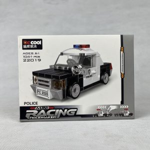 ست لگو پلیس مینی ریسینگ (Mini Racing Police Car) با مکانیزم عقب‌کِش