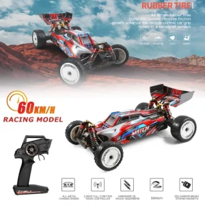 ماشین کنترلی آفرود Wltoys 104001 (سرعت ۴۵ کیلومتر)
