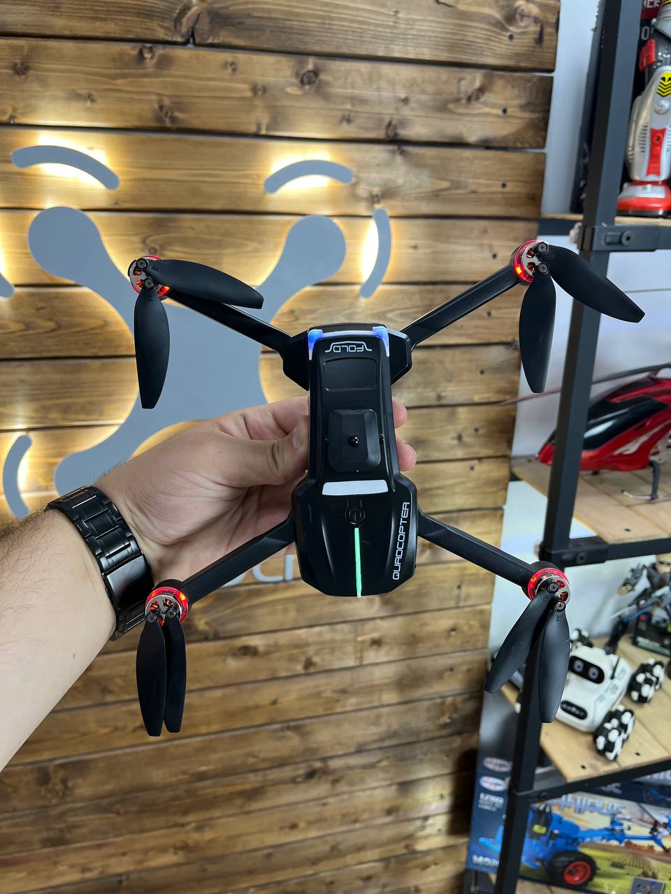 اسباب بازی پروازی اورجینال QUADCOPTER | مجهز به سیستم سنسور OAS، موتور براشلس، گیمبال تکمحوره و ریموت کنترل مانیتوردار